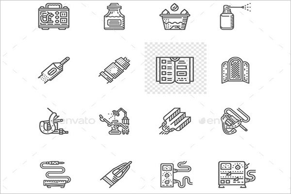 Retro Tattoo Icons