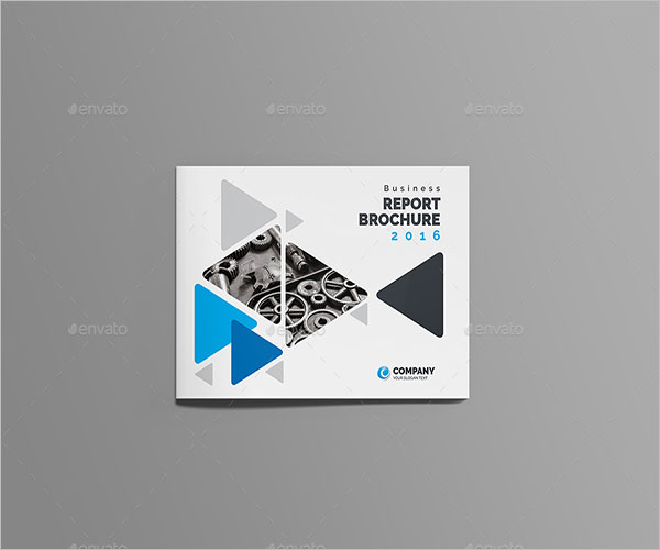 Simple Landscape Brochure Template