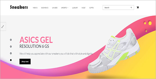 Sneakers Opencart Template