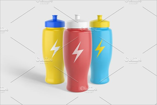 Sport Water Bottle v2 Mockup