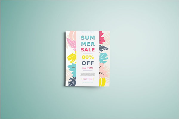Summer Party Flyer Design