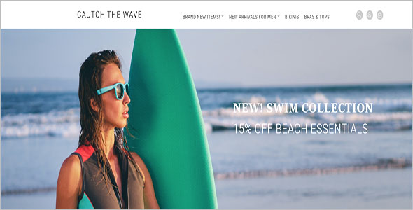 Swimwear OpenCart Template