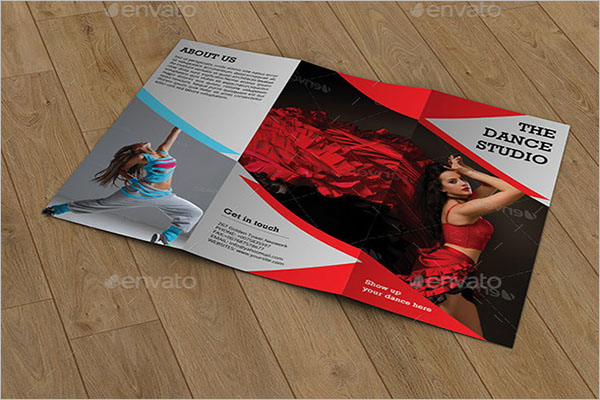 Trifold Brochure for Dance Studio