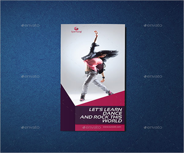Trifold Dance Studio Brochure