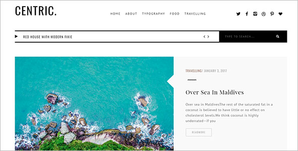 Versatile Tumblr Theme