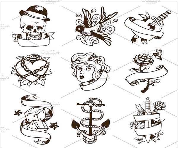 31+ Awesome Tattoo Icons Designs - Creative Template