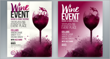 Wine Poster Designs