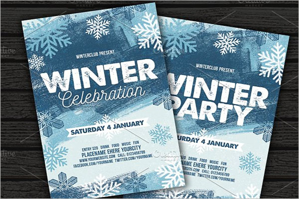 Winter Concert Flyer Template