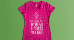 28+ Women T-Shirt Mockup Generator