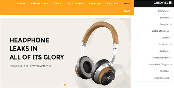 eCommerce Marketplace OpenCart Theme