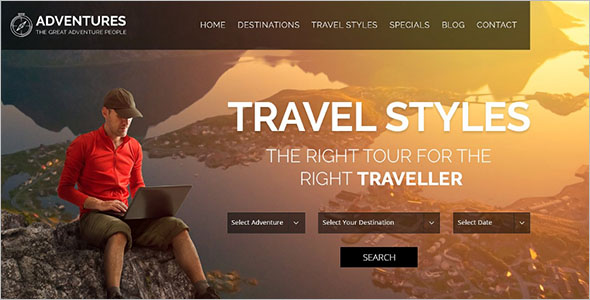 Adventure & Tour WordPress WordPress Theme