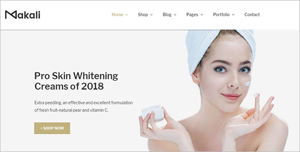 Beauty Cosmetics Woocommerce Theme