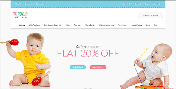 Best Kids Store E-commerce Theme