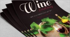 31+Best Wine Flyer Designs