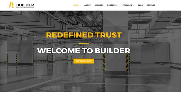 Builder Construction WordPress Theme