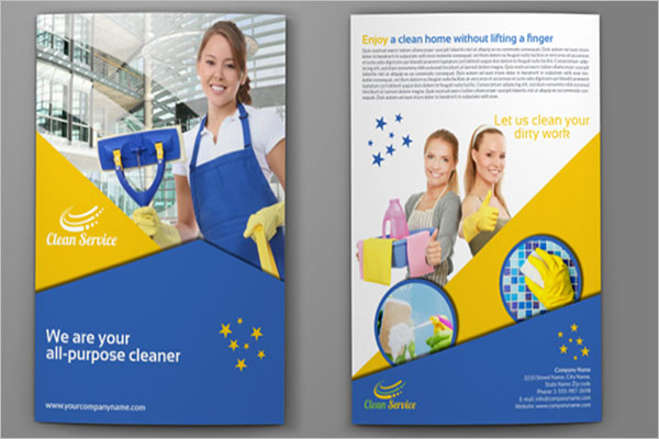 Cleaning Company Brochure Ideas