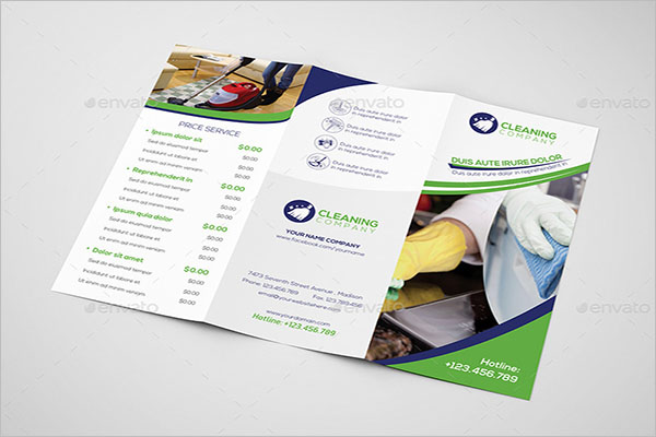 Customizable Cleaning Company Brochure