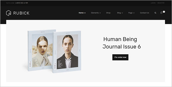 Editable WooCommerce WordPress Theme