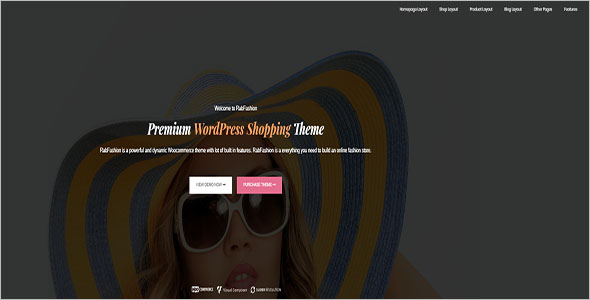 Fashion eCommerce WordPress Theme