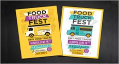 30+ Food Truck Flyers