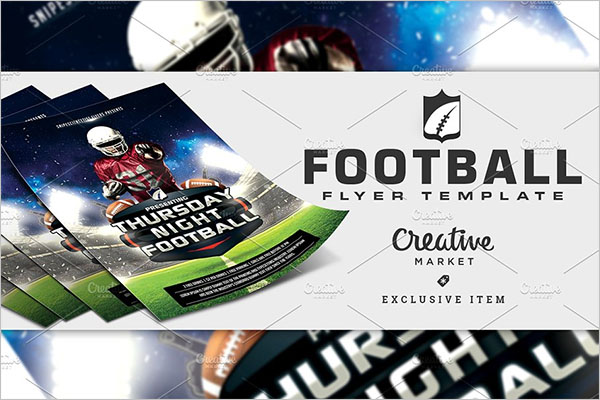 Football Flyer Poster Template