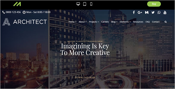 Interior Design & Architect WordPress Theme