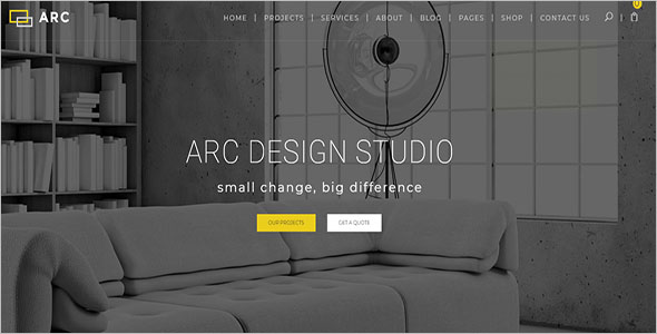 Interior Design Architecture WordPress Theme