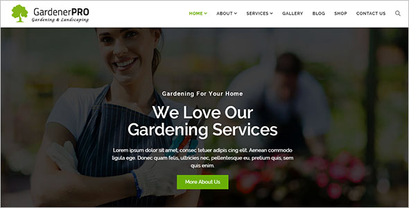 Lawn WordPress Theme Ideas