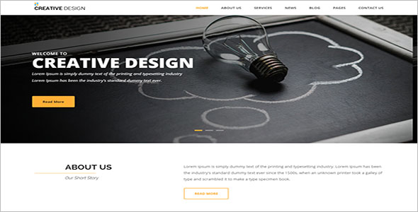 Multipurpose Blog Design Template