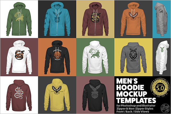 New Model Hoodie Templates