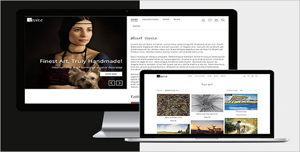 Photo Shopify Website Theme
