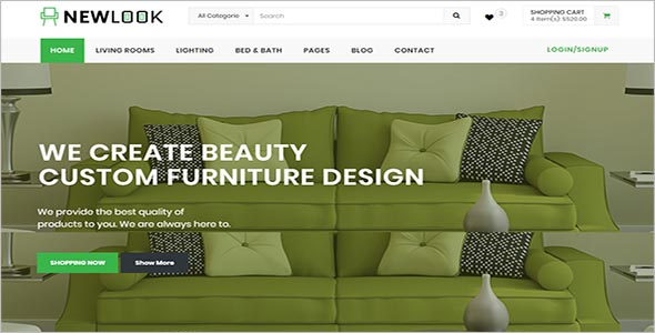 Professional Furniture Html Template