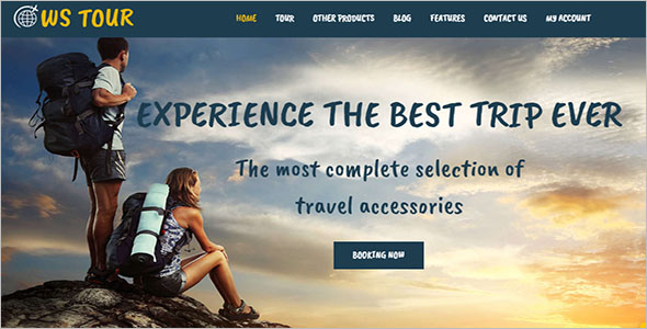 Responsive Travel WordPress Theme
