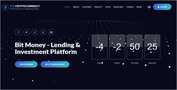 Sample Cryptocurrency Theme