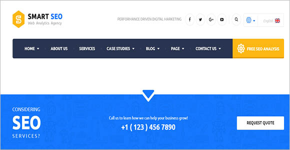 Seo Company WordPress Theme Nulled