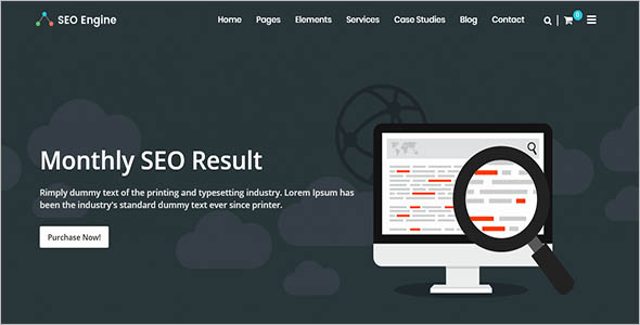 Seo Marketing WordPress Theme