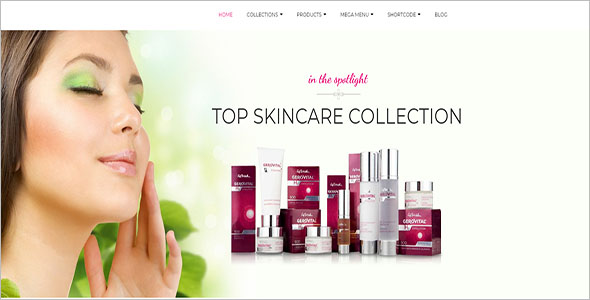 Skin Care Shopify Template