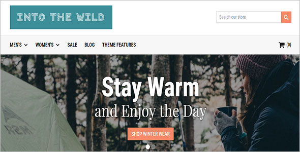 The Shopify Wild Ecommerce Theme