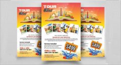 33+ Tourism Flyer Designs