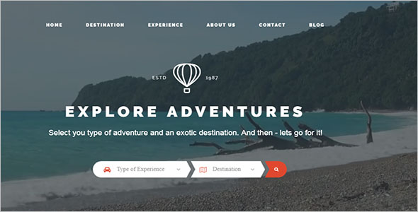 Tours Agency WordPress Theme