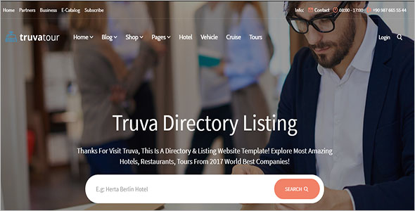Travels & Tours WordPress Theme