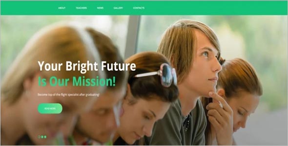 University CMS HTML Template
