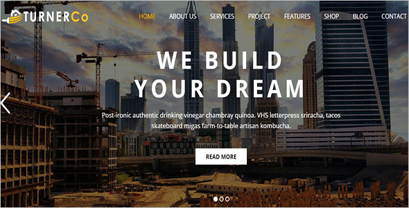 Vintage Architecture WordPress Theme