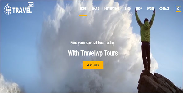 Vintage Travel WordPress Theme