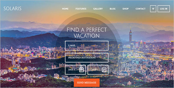 Wordpress Printable Travel Agency WordPress Theme