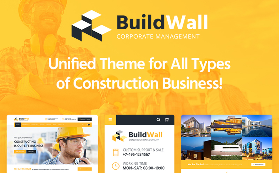 Building Company WP Theme 