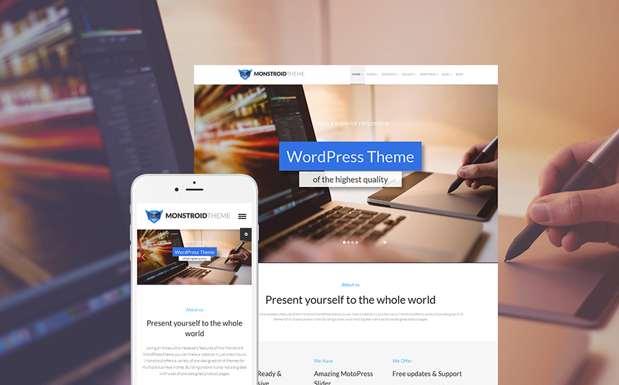 Monstroid - Best WordPress Theme