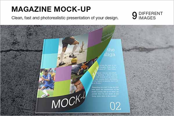 Catalogue Mockup Design