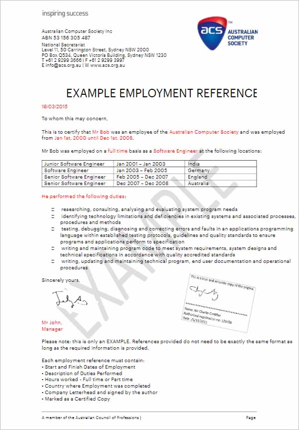 36 Free Reference Letter Formats PDF Sample Templates