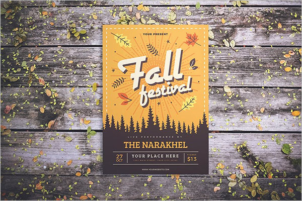 Fall Festival Flyer Design